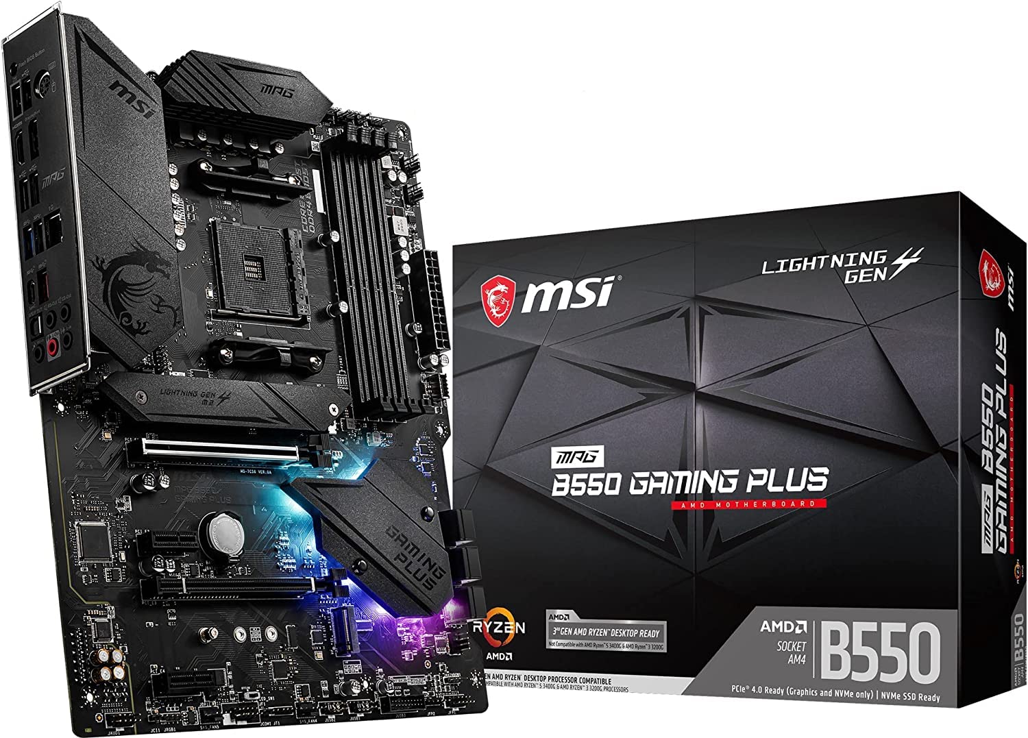 Amazon.co.jp: MSI MPG B550 Gaming Plus/A MB5873 Motherboard, ATX