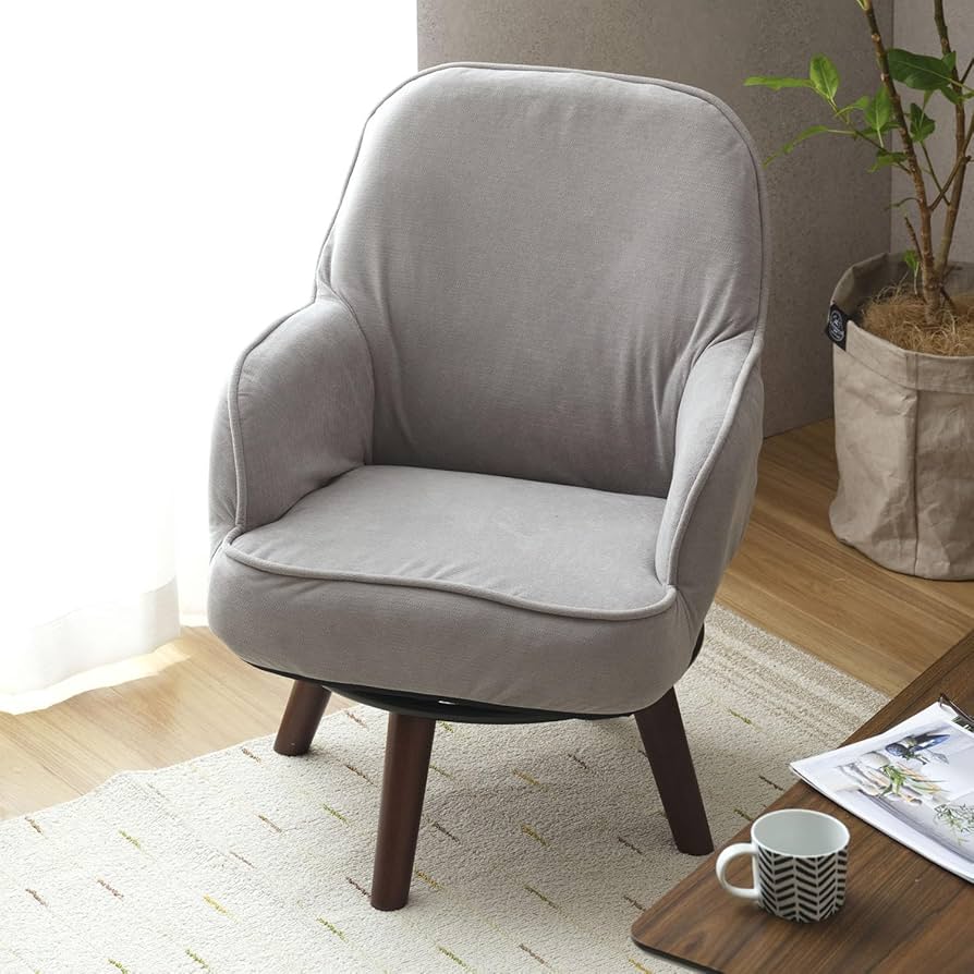 Amazon｜ドウシシャ 回転するから立ち座りが楽になる 一人掛けソファ