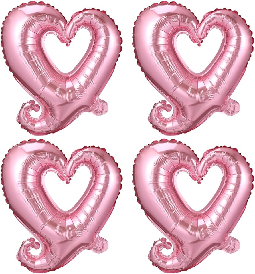 Amazon.co.jp: KESYOO バルーン ハート型 風船 18インチ 4個セット