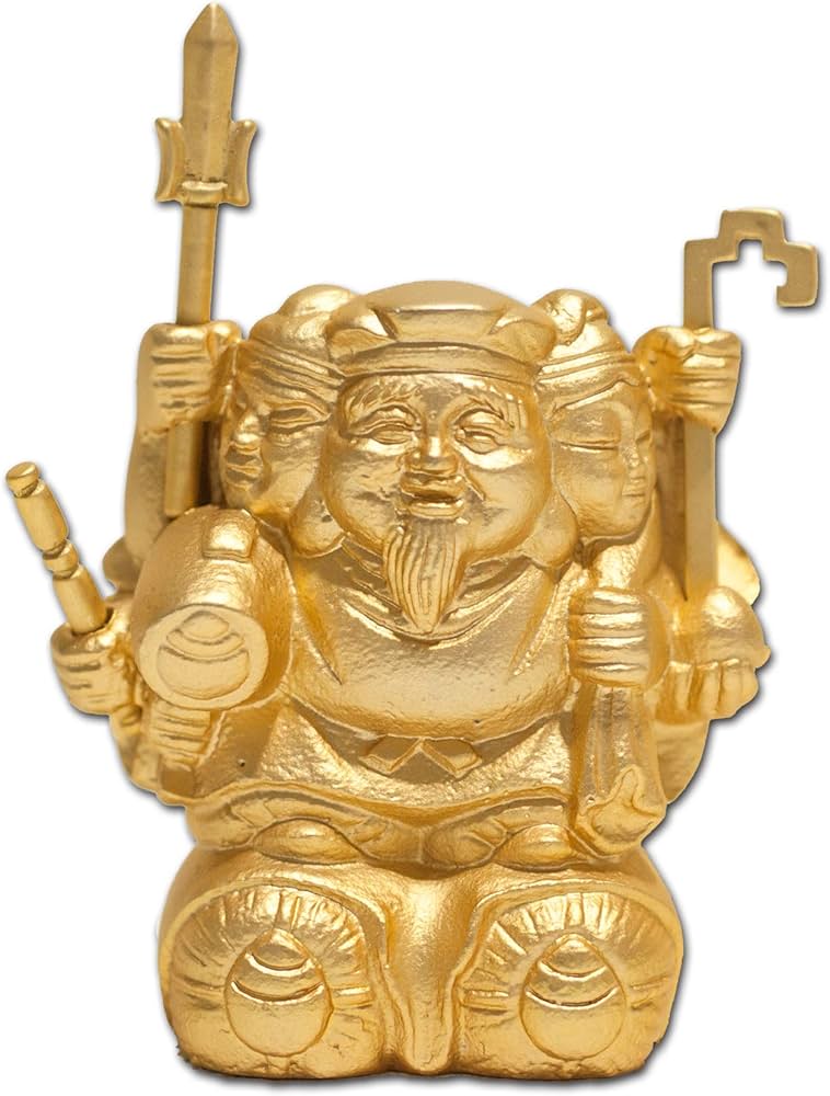 Amazon｜≪高台寺圓徳院 開眼祈祷済み≫豊臣秀吉の三面大黒天 （銅製