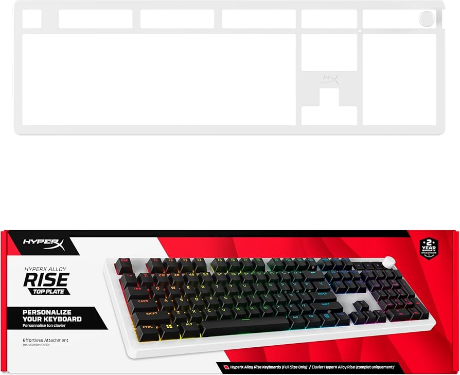 Amazon.co.jp: HyperX Alloy Rise専用 交換用トッププレート