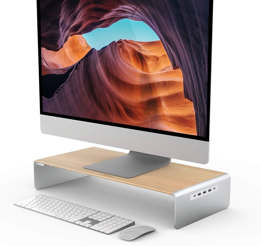 Amazon.co.jp: j5create 木製モニタースタンド USB Type C/HDMI