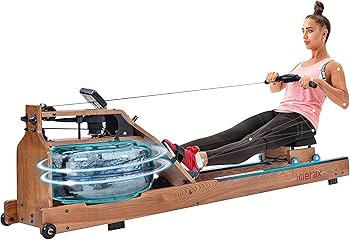 Amazon | Merax ウォーターローイングマシン 木製防水ローワー 家庭用