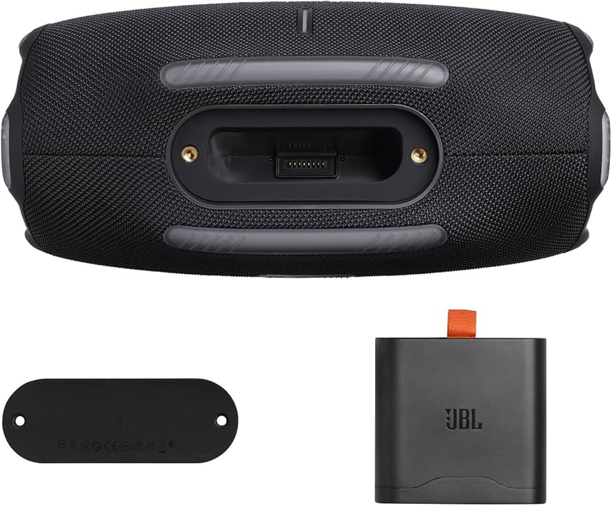Amazon.com: JBL Xtreme 4 Black Portable Bluetooth Speaker w/divvi