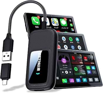 Amazon.co.jp: GETPAIRR Go 2.0 Wireless CarPlay/Android Auto