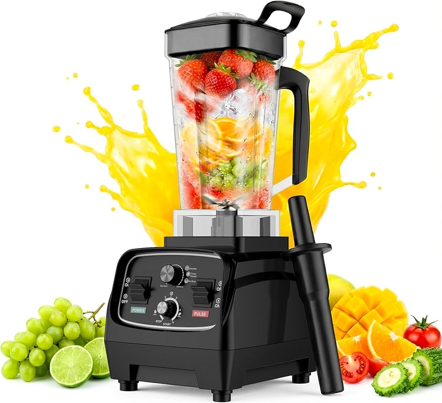 Amazon | ミキサー 業務用ミキサー 食器洗い機可 ブレンダー 2L 氷も