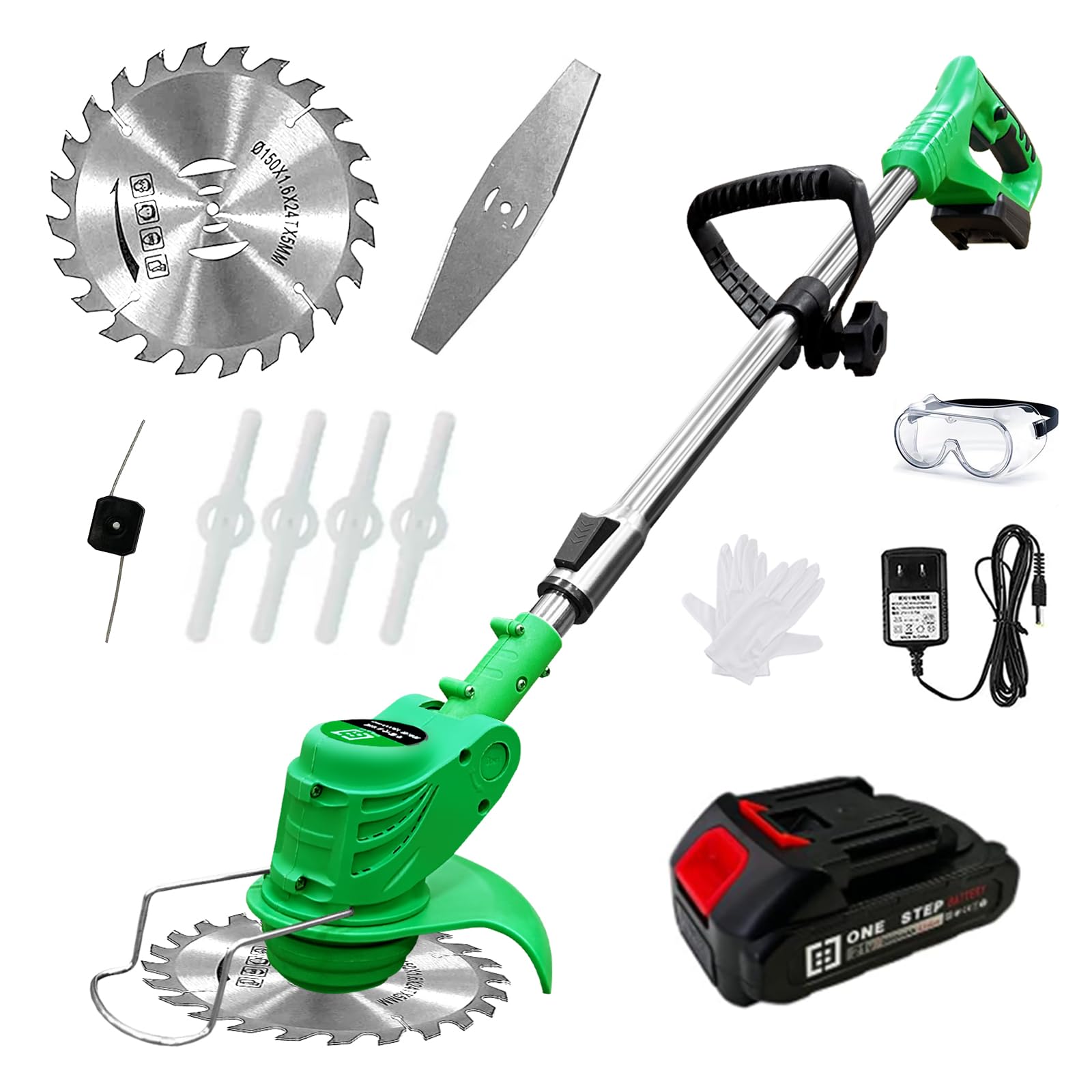 Amazon.co.jp: ONE STEP 充電式草刈機 草刈り機 コードレス最新型 伸縮