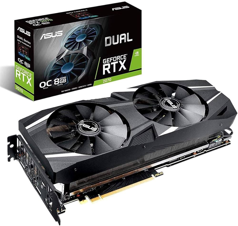Amazon | ASUS NVIDIA RTX 2070 SUPER 搭載 デュアルファンモデル 8G