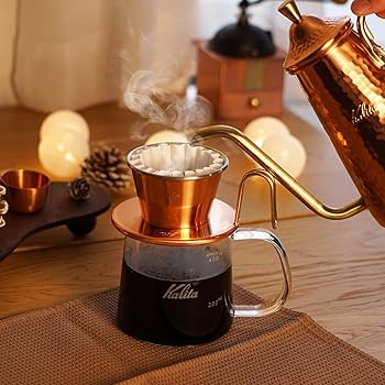 Amazon｜カリタ Kalita コーヒーミル 銅製 手挽き 手動 Cu-1#42084