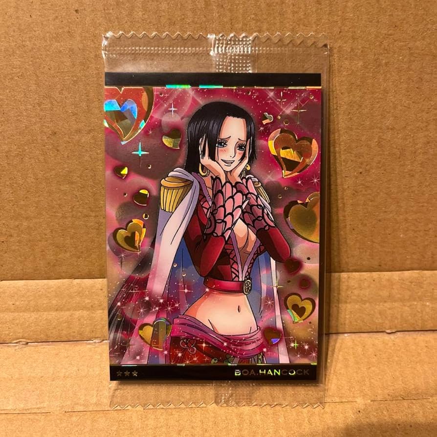 Amazon.co.jp: ワンピース ウエハース カード SR ハンコック レア ホロ