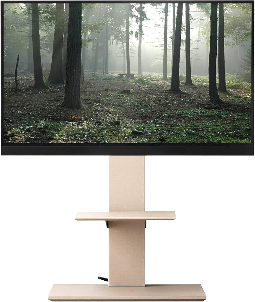 Amazon｜タンスのゲン テレビスタンド ガス昇降 上下左右 首振り 震度7