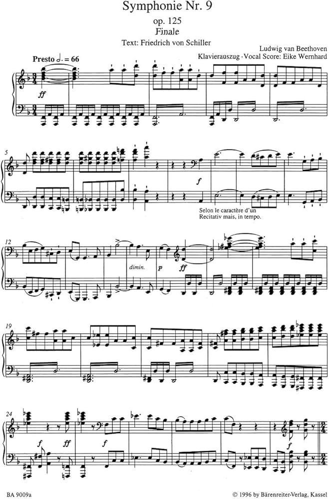 Amazon.co.jp: ベートーヴェン: 交響曲 第9番 Op.125より「歓喜の歌