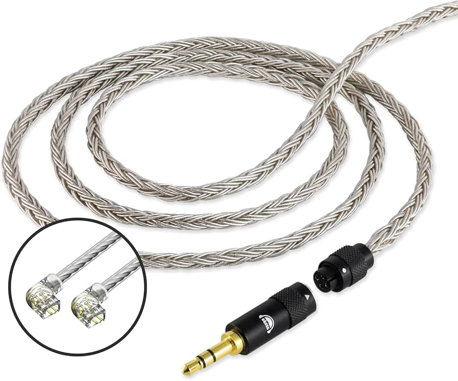 Amazon | okcsc AS300 リケーブル QDC 2Pin イヤホンケーブル TRN用 KZ