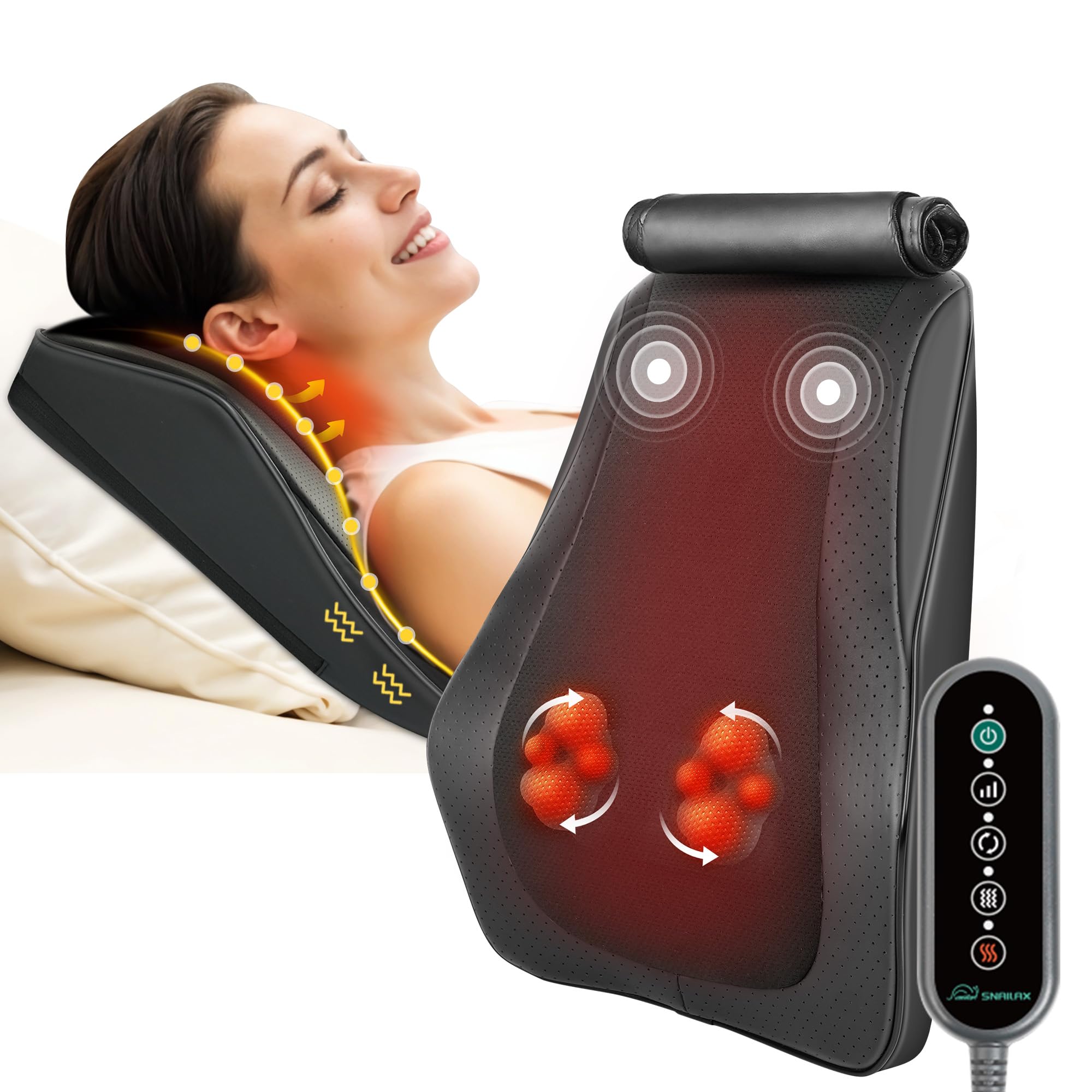 Amazon.com: Snailax Back Massager for Back Pain Deep Tissue