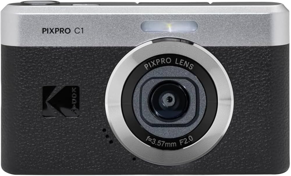Amazon | KODAK PIXPRO C1 13MP、1080p デジタルカメラ(ブラック) 32GB