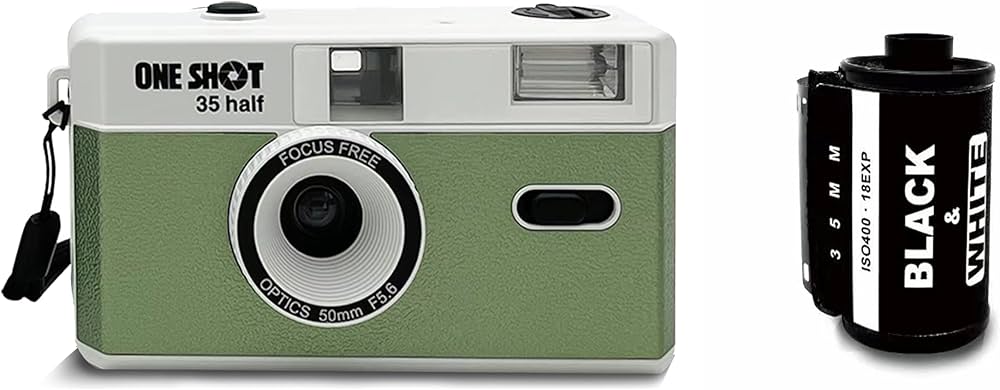 Amazon | 1ショットポイント&シュート 35mmフィルムカメラ 再利用可能