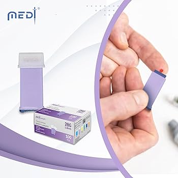 Amazon.com: Medt - Pressure Activated Safety Lancets (28G x 1.8mm