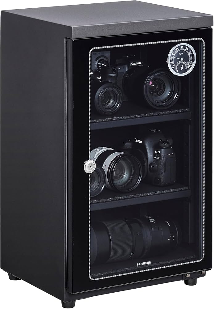 Amazon | ハクバ HAKUBA 防湿庫 E-ドライボックス 60L カビ対策 自動