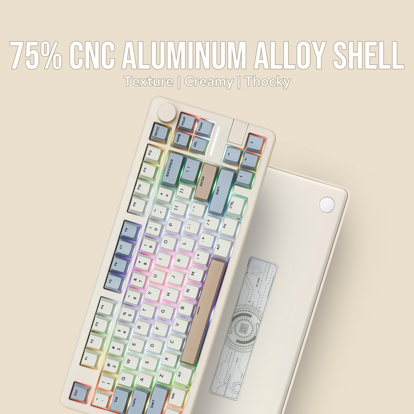 Amazon.com: EPOMAKER Galaxy70 Wireless Gaming Keyboard, 75