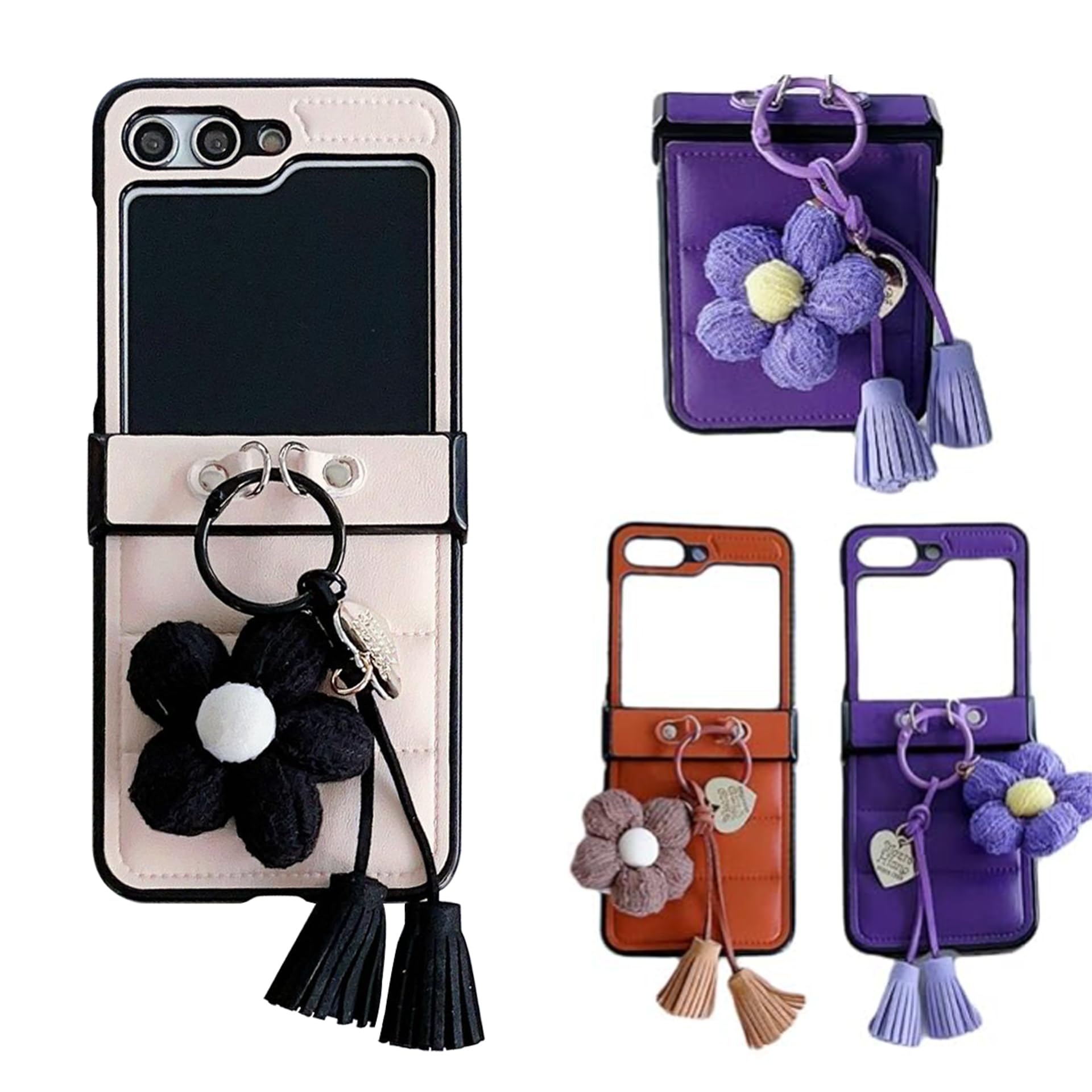 Amazon.co.jp: Carambola スマホケース Galaxy Z Flip6 用ケース 韓国