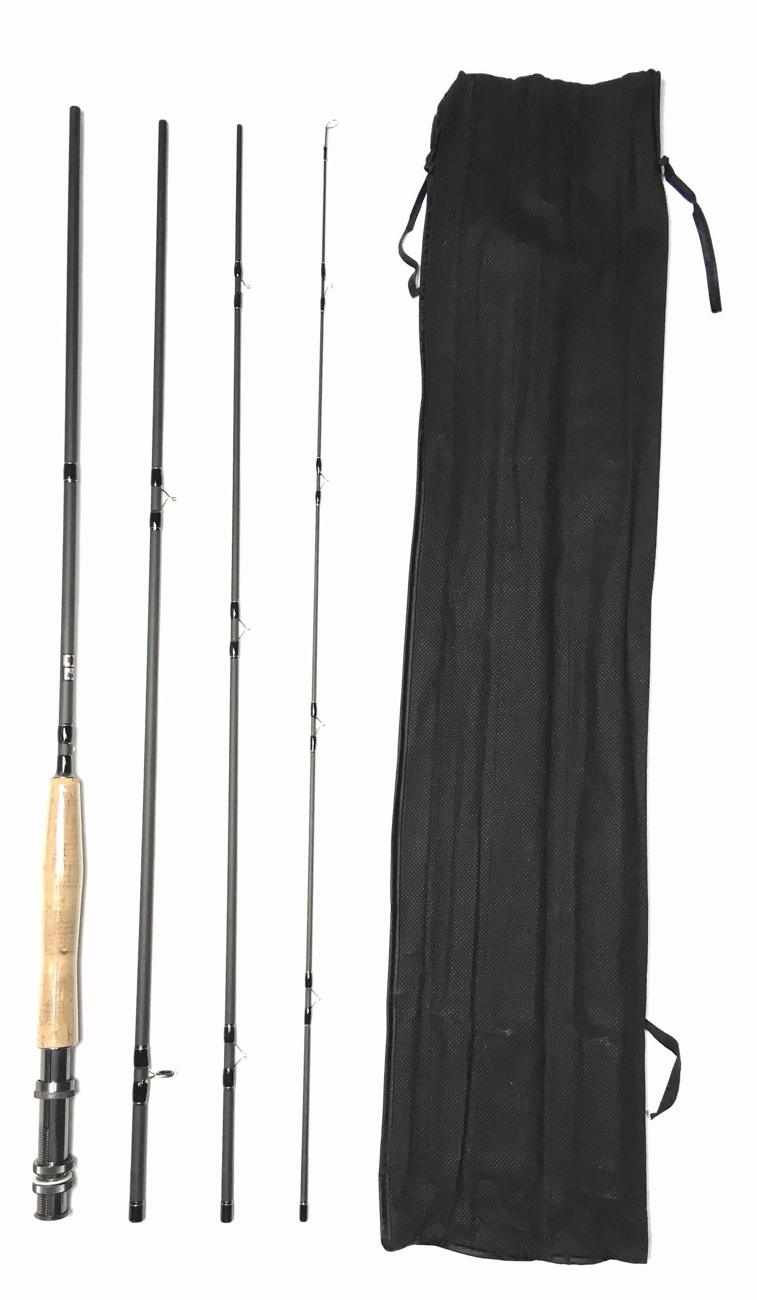 Amazon | 9フィート フライロッド 4ピース 5番 6番 #5/6 フライ ロッド