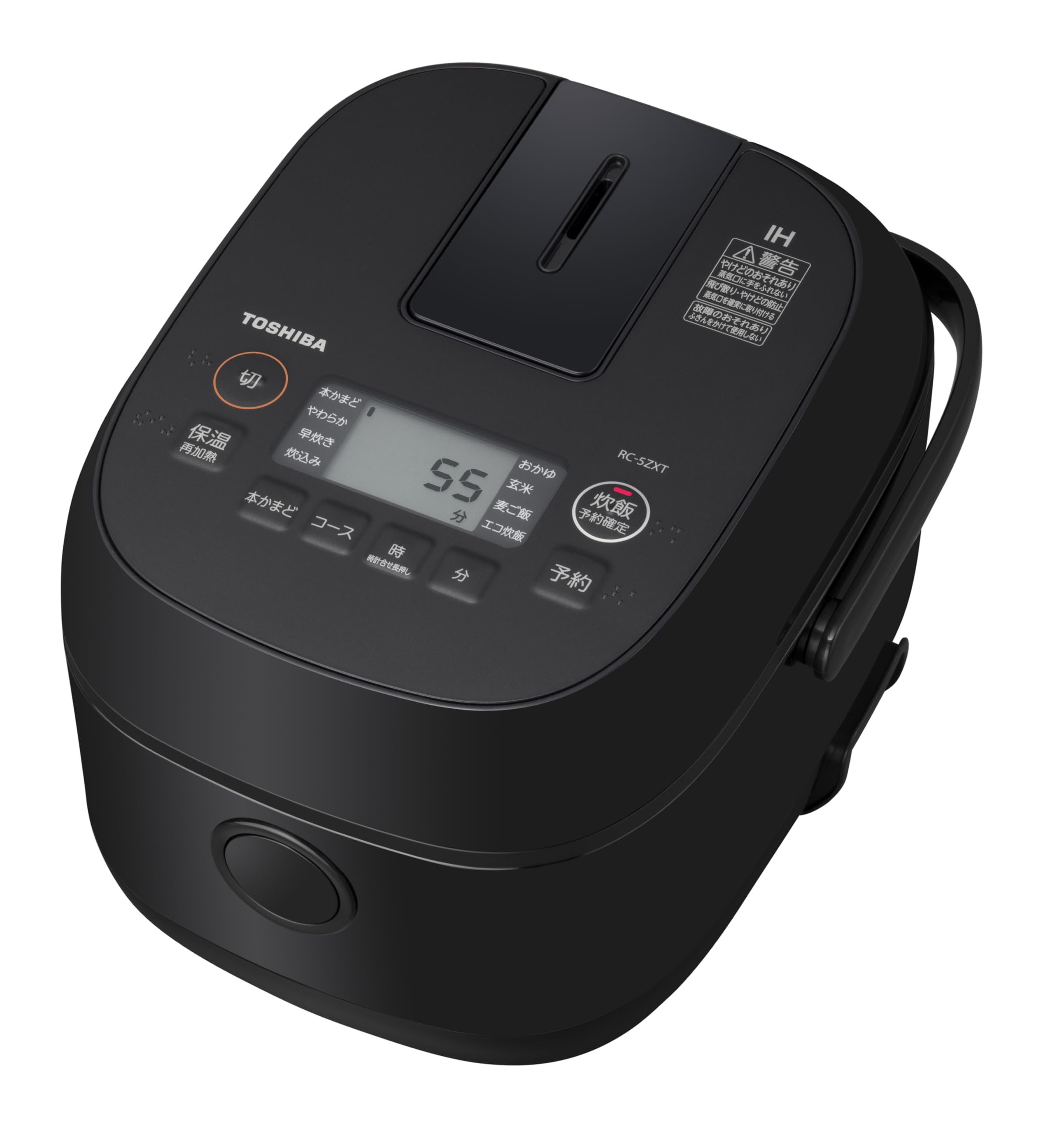 Amazon | TOSHIBA(東芝) 炊飯器 3合 RC-5ZXT(K) ブラック 一人暮らし