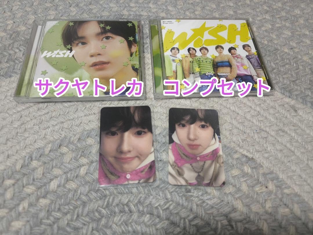 Amazon.co.jp: 限定価格！NCT WISH サクヤトレカセット CD付 : おもちゃ