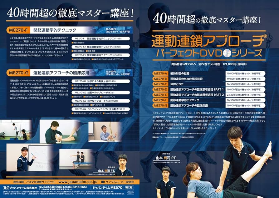 Amazon.co.jp: 運動連鎖アプローチ（R）パーフェクトDVDシリーズ[理学