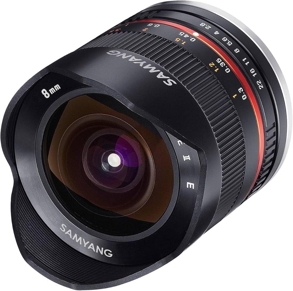 Amazon | SAMYANG 単焦点魚眼レンズ 8mm F2.8 II ブラック ソニー αE用
