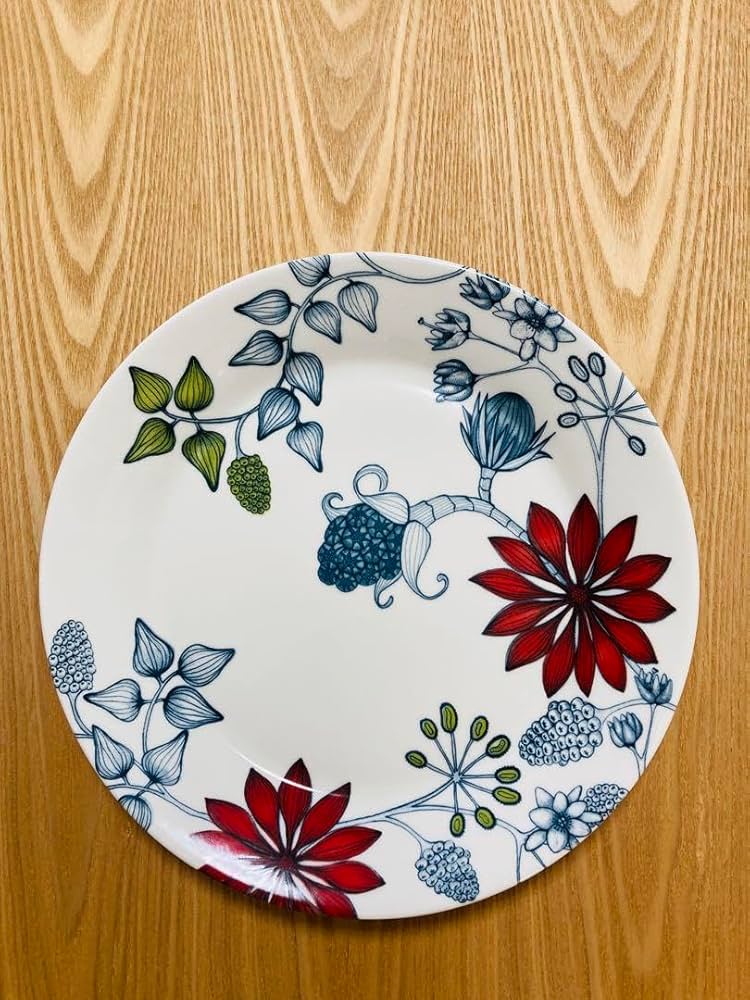 Amazon.co.jp: アラビア ルノ サマーレイ 26cmプレート ARABIA Runo 旧