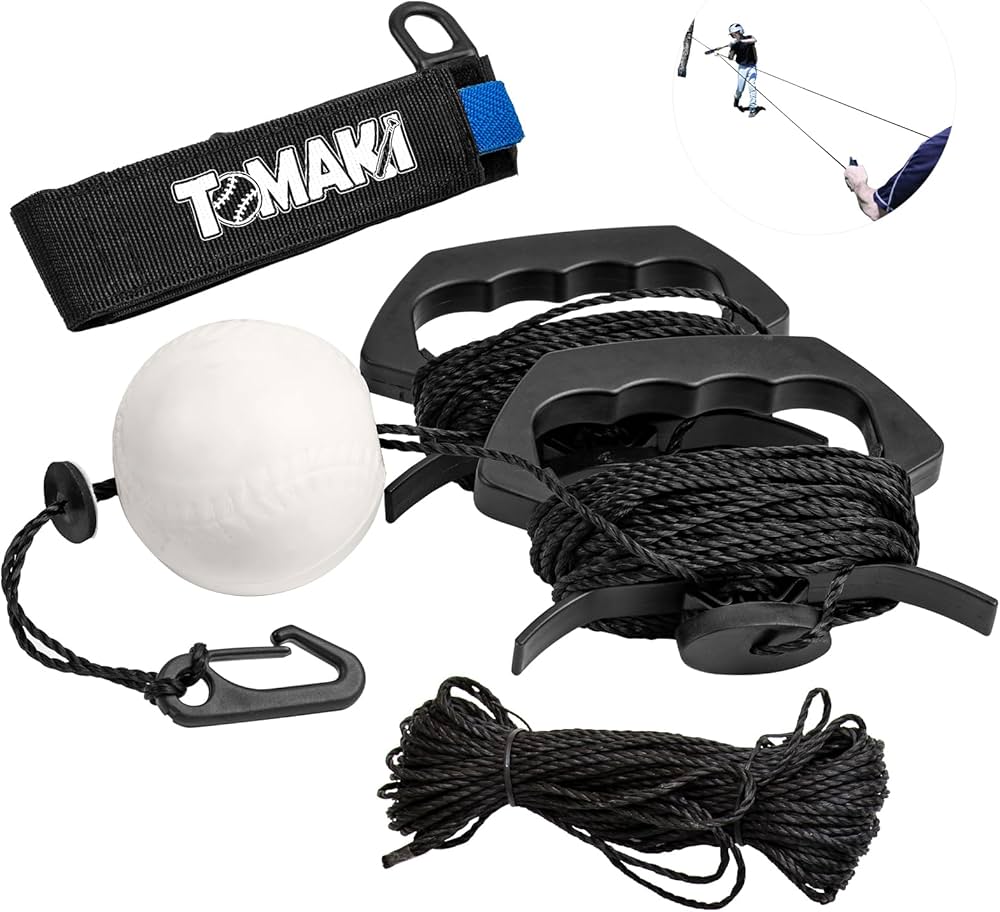 Amazon | 野球トレーニング器具、ロープトレーナー野球バッティング