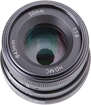 Amazon.com : Foto4easy 50mm F/1.8 Prime Focus Lens for Canon EOS