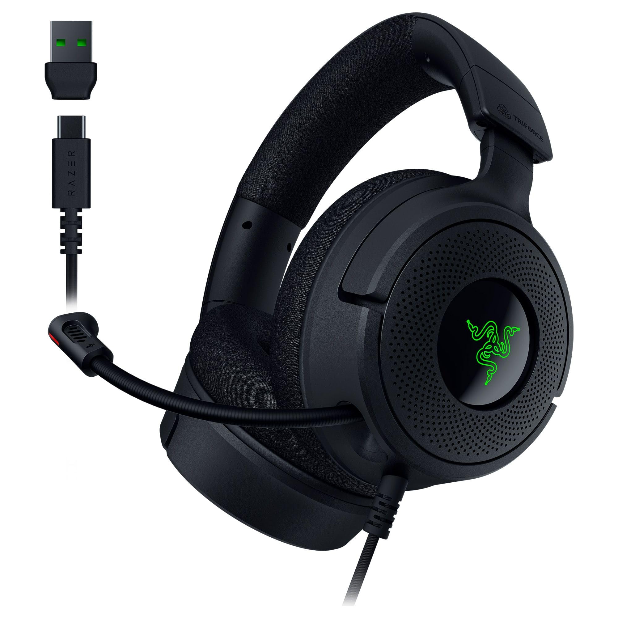 Amazon.co.jp: Razer レイザー Kraken V4 X ゲーミングヘッドセット