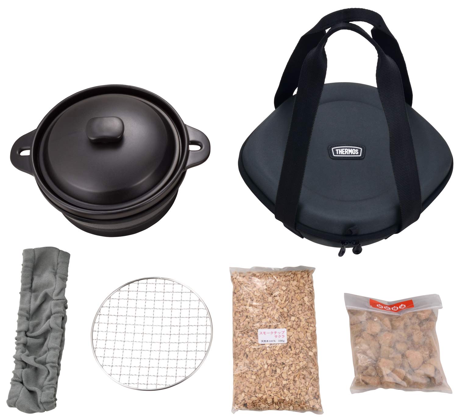 Amazon.co.jp: サーモス アウトドアシリーズ 保温燻製器 イージー