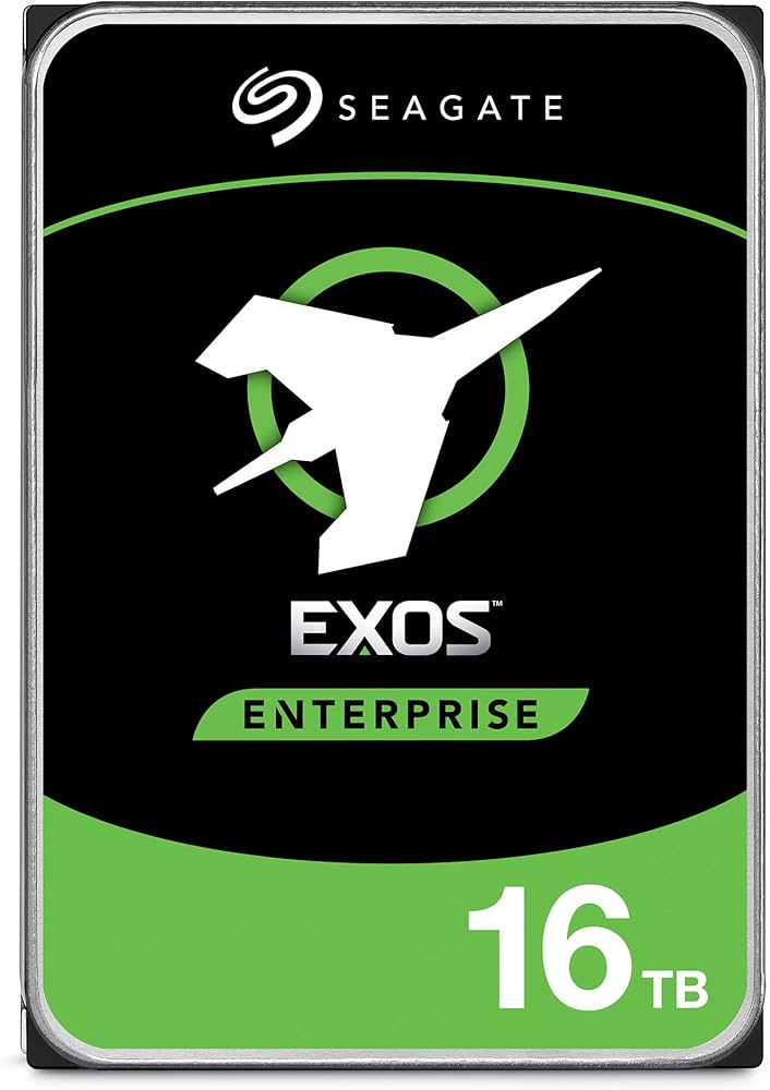 Amazon | Seagate Exos X16 16TB エンタープライズ内蔵ハードドライブ