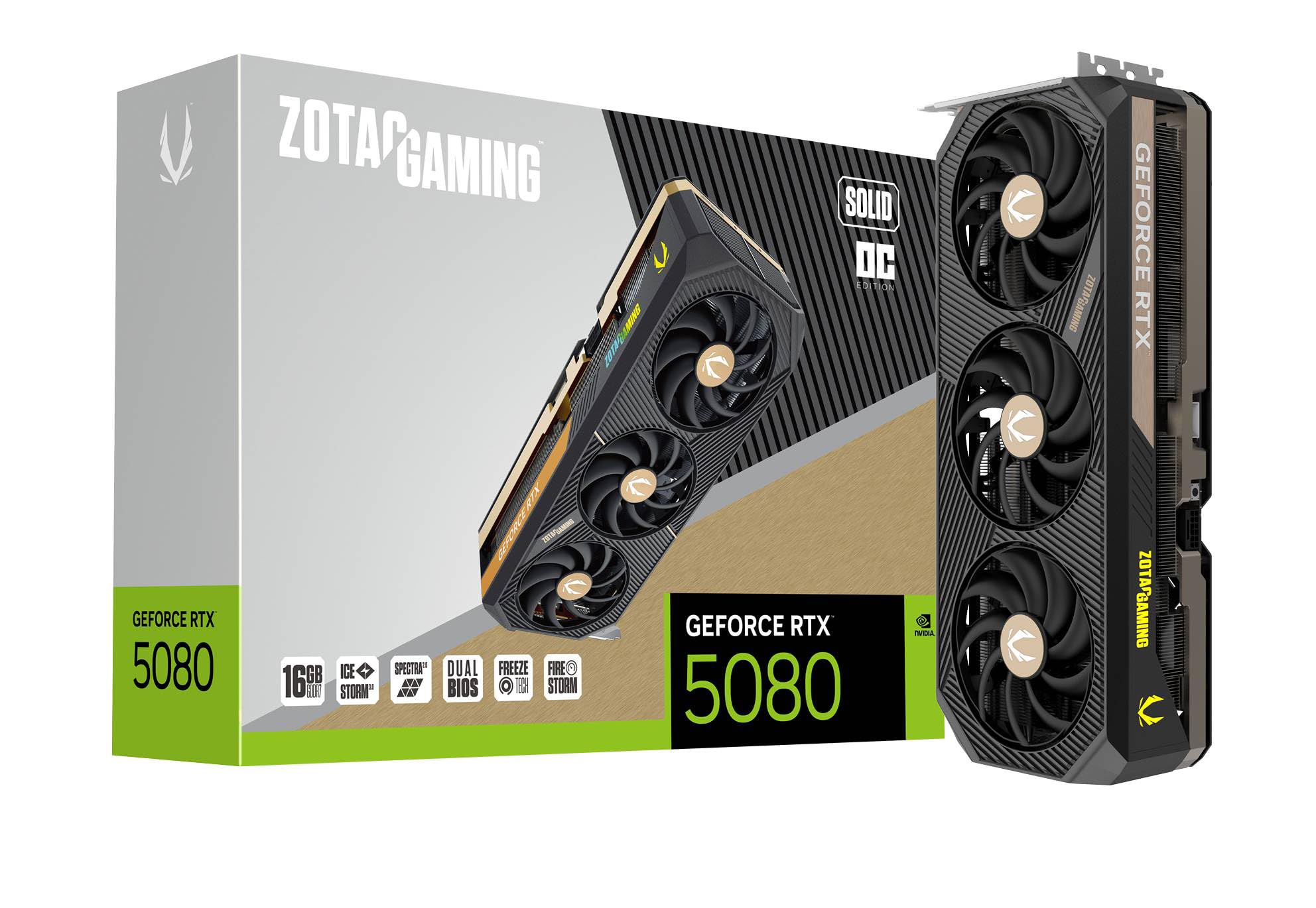 Amazon | ZOTAC ゲーミング GeForce RTX 5080 Solid OC DLSS 4 16GB