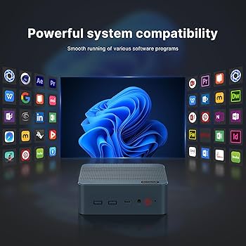 Amazon.com: BOSGAME P2 Lite Mini PC, 12th Gen Intel Core i5-12600H