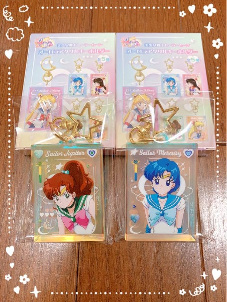 Amazon.co.jp: セーラームーン ローソン オーロラアクリルキーホルダー