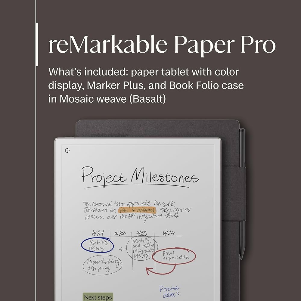Amazon.co.jp: reMarkable Paper Proバンドル – モザイク織り | 11.8