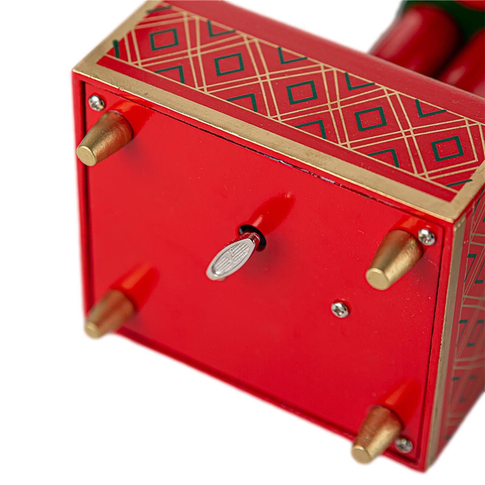 Amazon.co.jp: クリスマスくるみ割り人形のオルゴール | 木製くるみ