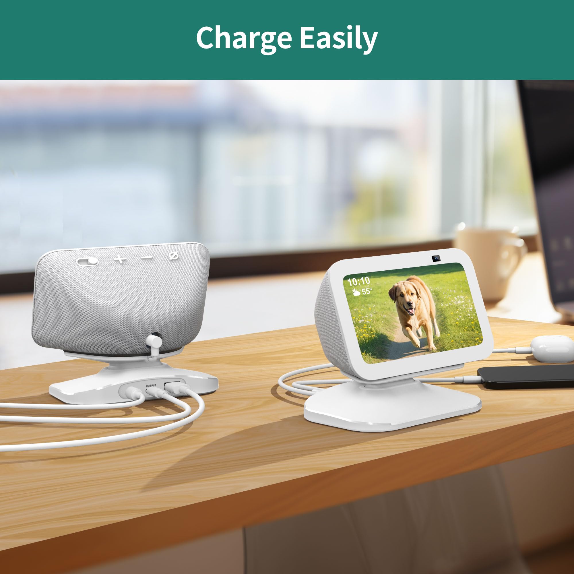 Amazon | HomeMount 調節可能な充電ステーション Echo Show 5 (3rd)用