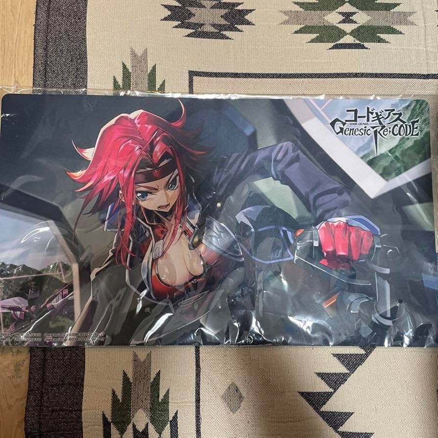 Amazon.co.jp: コードギアス 紅月カレン プレイマット ラバーマット