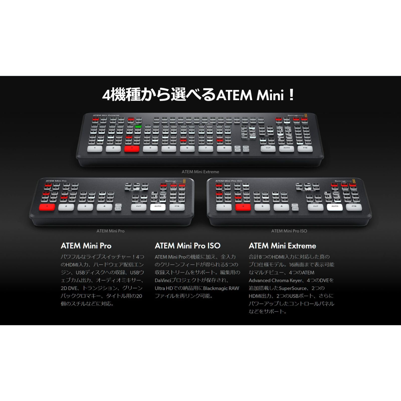 Amazon.co.jp: 【整備済み品】 Blackmagic Design ライブ