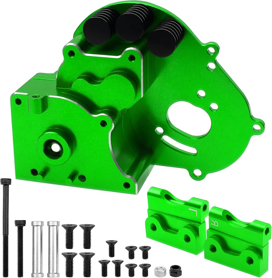 Amazon.com: Vgoohobby Aluminum Transmission Case Gearbox Housing