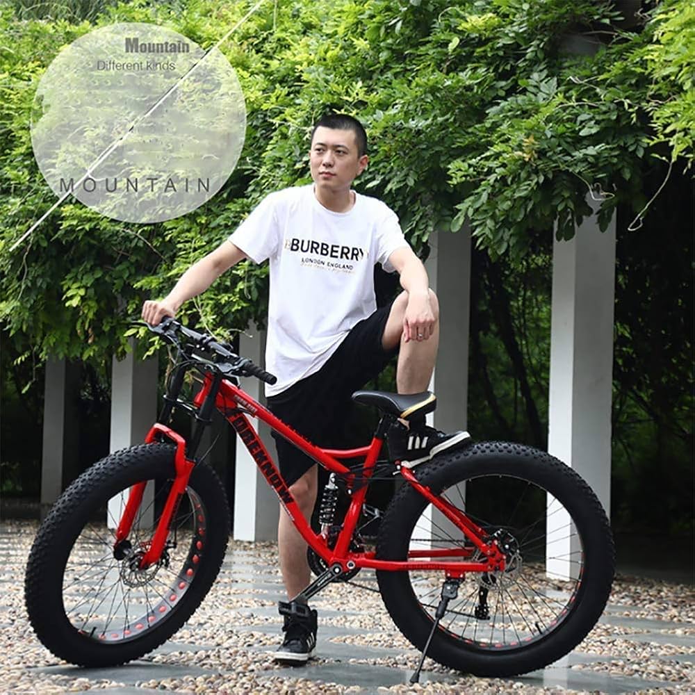 Amazon | 自転車26インチMTBトップ、ファットホイールバイク/ファット