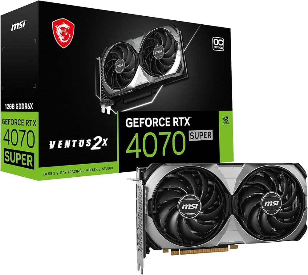 Amazon | MSI Gaming RTX 4070 Super 12G Ventus 2X OC グラフィック