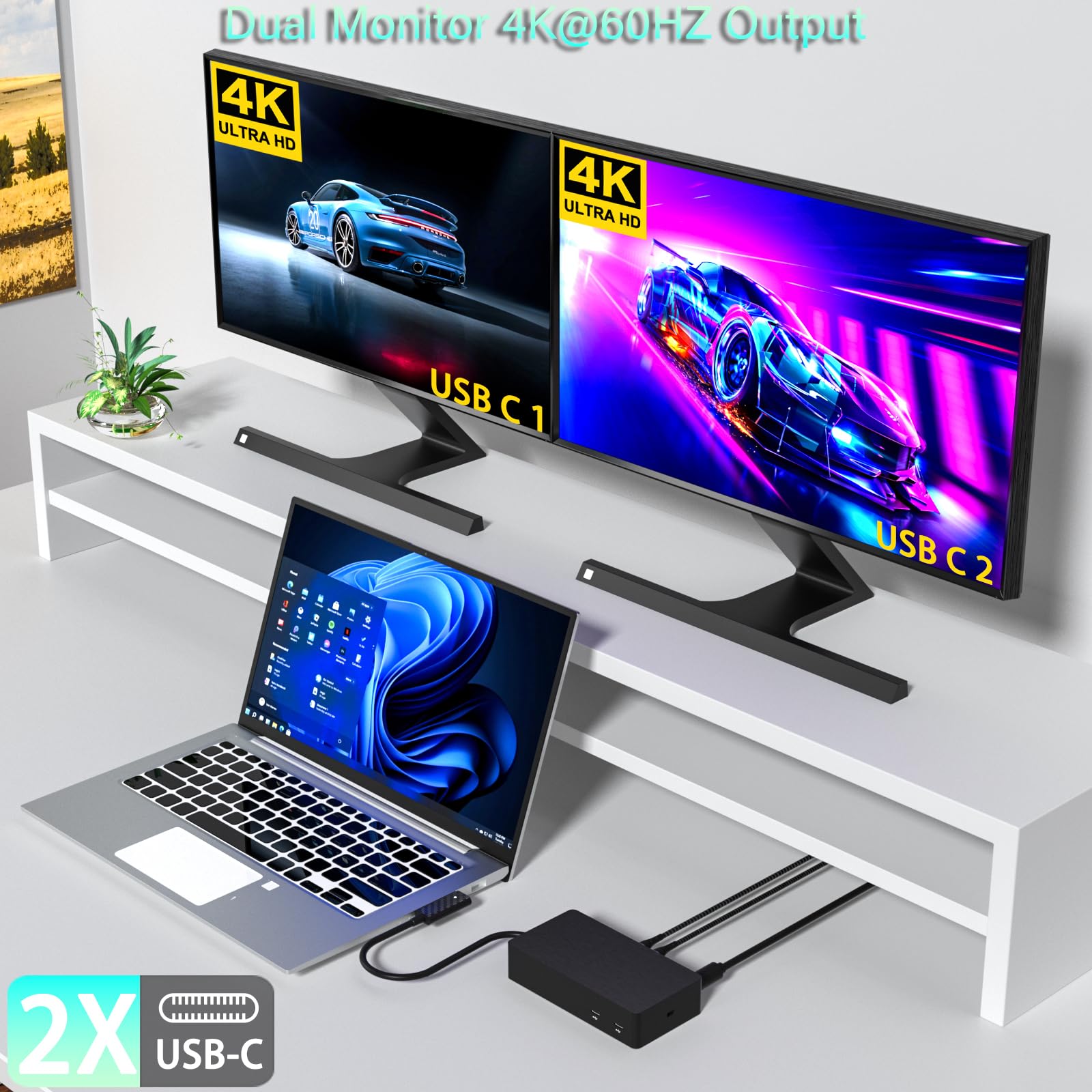 Amazon.co.jp: Surface Dock 2 199W電源付き Surface Laptop Studio 2