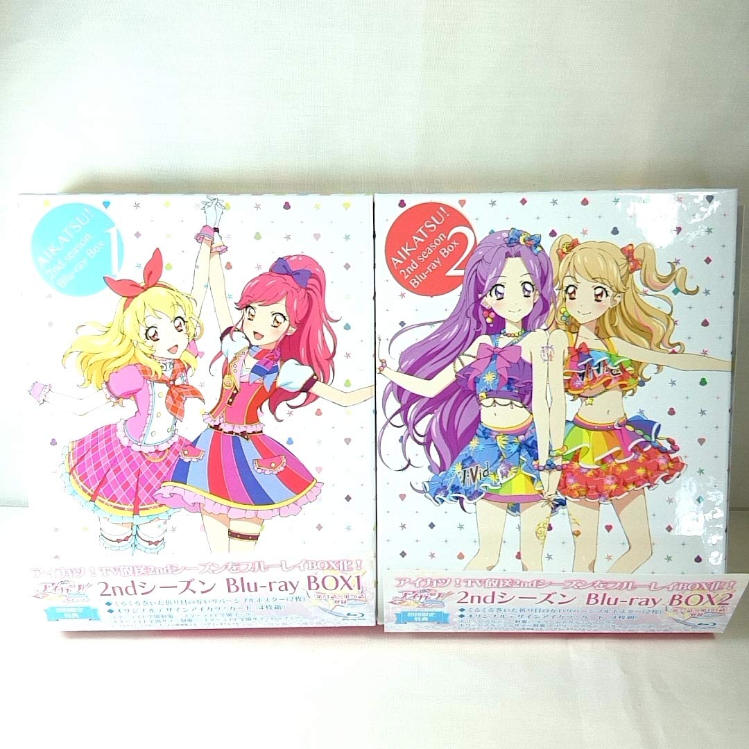Amazon.co.jp: アイカツ 1TH 2ndシーズン Blu-ray BOX 全4巻セット 帯