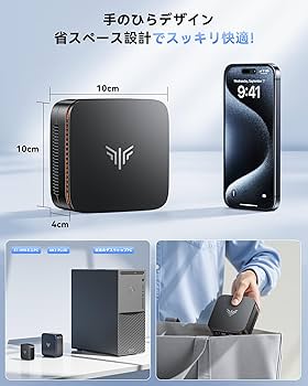 Amazon.co.jp: NiPoGi ミニpc Ryzen 3250U 【2026新モデル・業界超ミニ