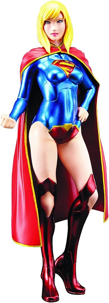 スケッチカード CZX sketchcard スーパーガール 油絵 アクリル ミント